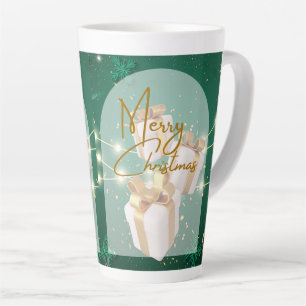 chrismast style latte mug