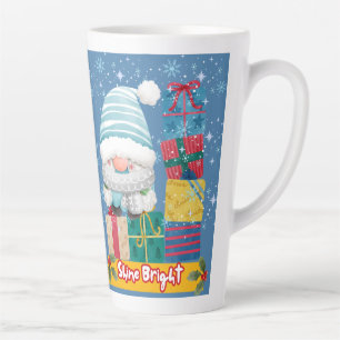 chrismast style latte mug