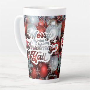 chrismast style latte mug