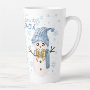 chrismast style latte mug