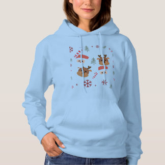 Chrismat deer santa clause, Hoodie