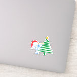 Chrismukkah Vinyl Sticker<br><div class="desc">Chrismukkah Design</div>