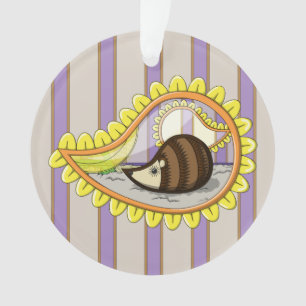 Chrissy the Hedgehog Acrylic Ornament