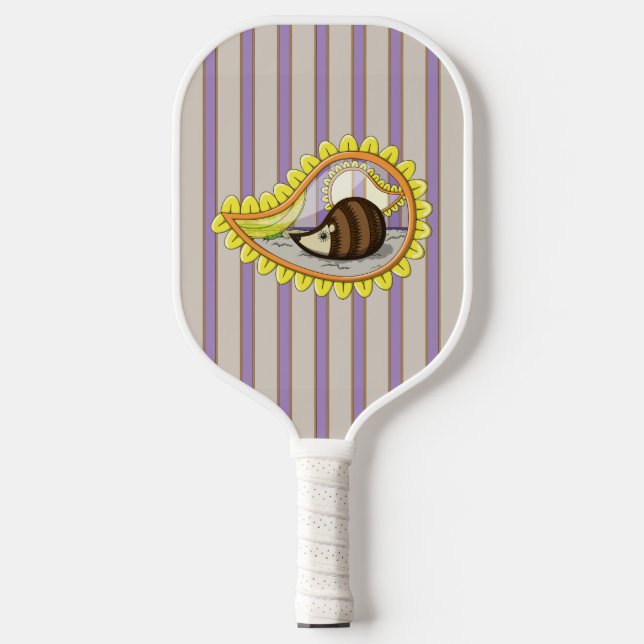 Chrissy the Hedgehog Pickleball Paddle (Front)