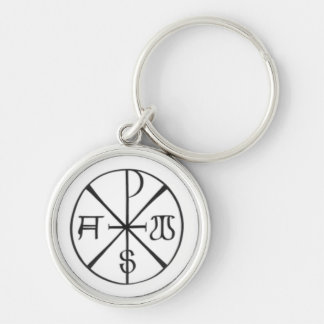 Christ - Alpha and Omega Key Ring