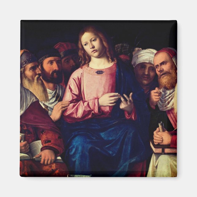 Christ Among the Doctors (1504) Magnet (Front)
