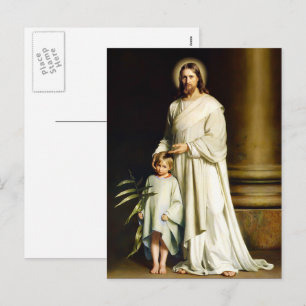 Christ and Child. Fine Art Easter Postcards
