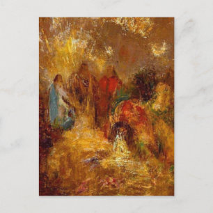 Christ and His Disciples by Odilon Redon Postcard