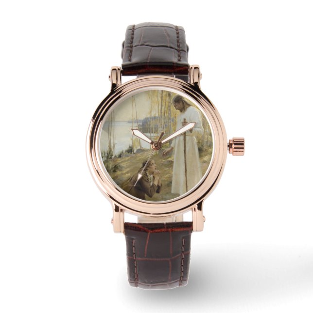 Christ and Mary Magdalene in Finnish Countryside Watch (Front)