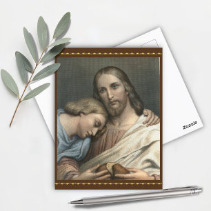 Christ and St. John Postcard