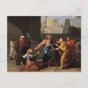 Christ and the Canaanite Woman, 1783-84 Postcard