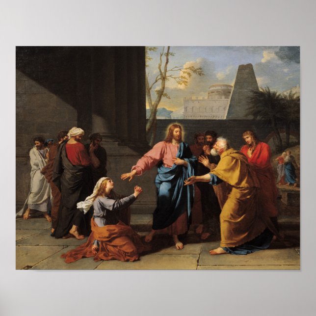 Christ and the Canaanite Woman, 1783-84 Poster (Front)
