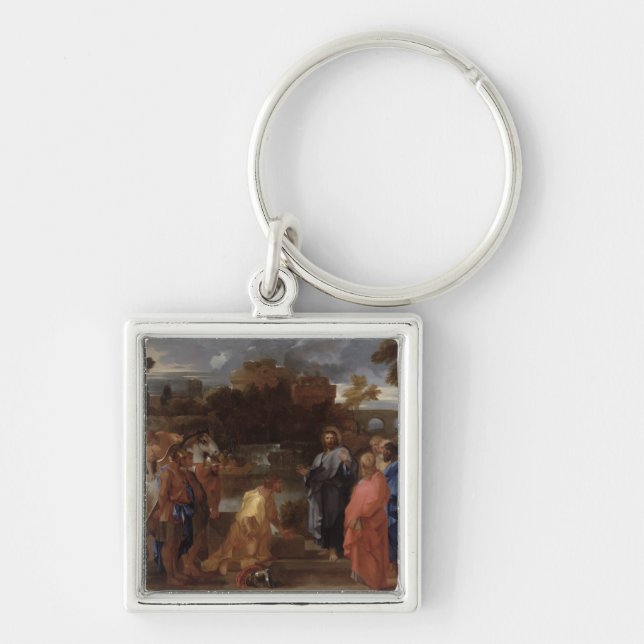 Christ and the Centurion Key Ring (Front)