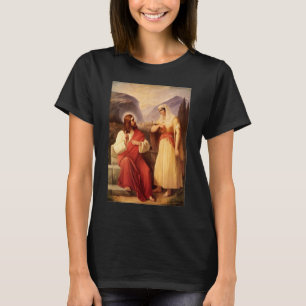 Christ and the Samaritan by Christian Schleisner T-Shirt