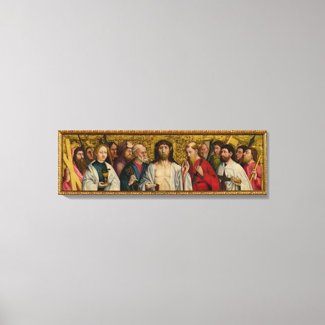 Christ and the Twelve Apostles Canvas Print (Front)