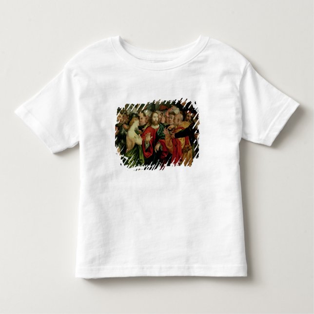 Christ and the Woman Taken in Adultery 2 Toddler T-Shirt (Front)