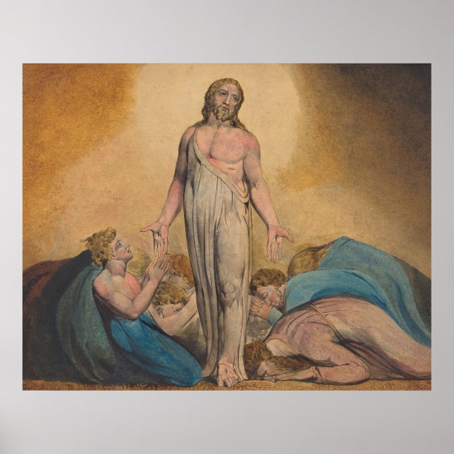 Christ Appearing to Disciples After Resurrection Poster (Front)