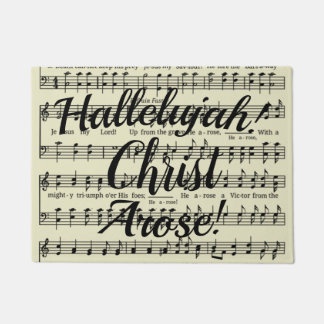 Christ Arose Doormat