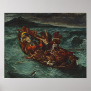 Christ Asleep during the Tempest Poster