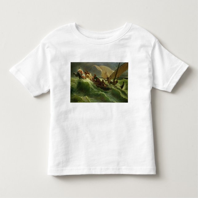 Christ Asleep in his Boat Toddler T-Shirt (Front)