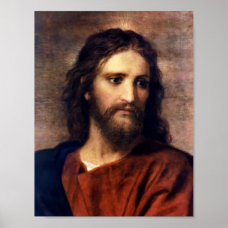 Christ At 33 by Heinrich Hofmann Poster