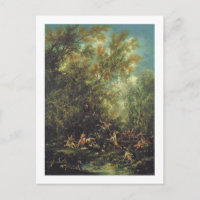 Christ Attended by the Angels, c.1725-30 (oil on c
