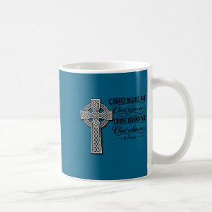Christ beside – st. patrick celtic cross forChrist Coffee Mug