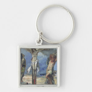 Christ between the Two Thieves, c.1870 Key Ring