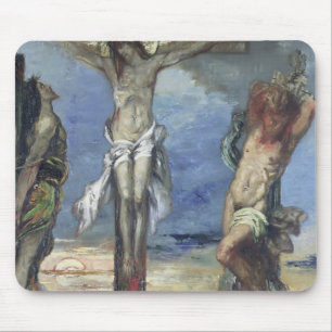 Christ between the Two Thieves, c.1870 Mouse Pad