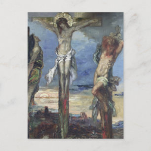 Christ between the Two Thieves, c.1870 Postcard