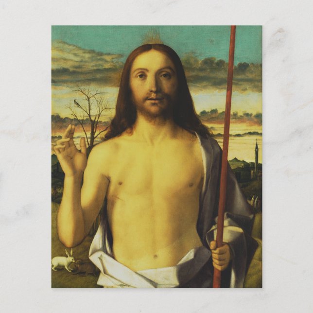 Christ Blessing by Giovanni Bellini   Flyer (Front)