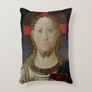 Christ Blessing Decorative Cushion