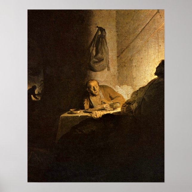 Christ by Rembrandt Harmenszoon van Rijn Poster (Front)
