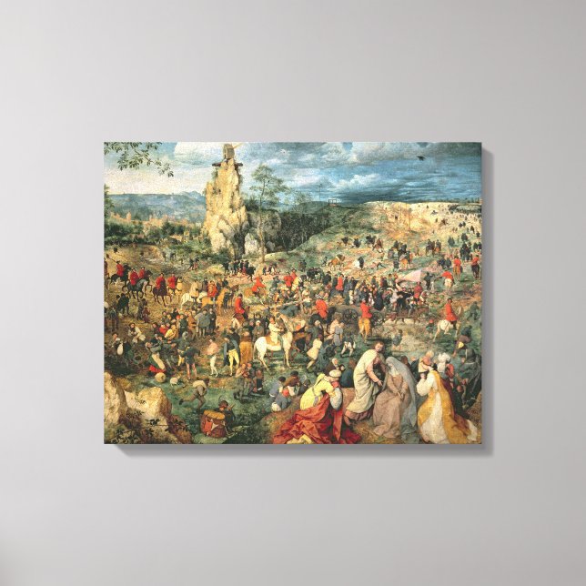 Christ carrying the Cross, 1564 Canvas Print (Front)