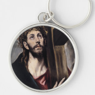Christ_Carrying_the_Cross_1580 Key Ring