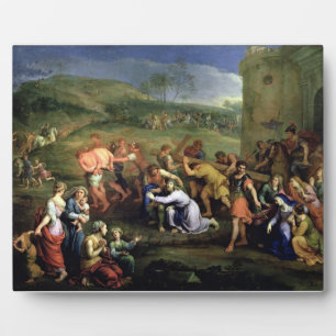 Christ Carrying the Cross, 1684 (oil on canvas) Plaque