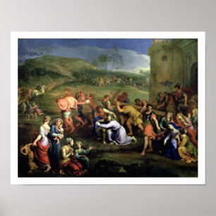 Christ Carrying the Cross, 1684 (oil on canvas) Poster