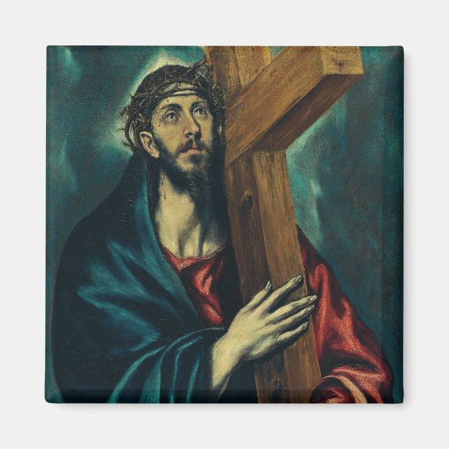 Christ Carrying the Cross by El Greco Magnet (Front)
