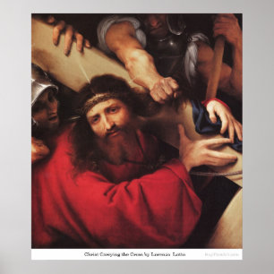 Christ Carrying the Cross by Lorenzo Lotto Poster