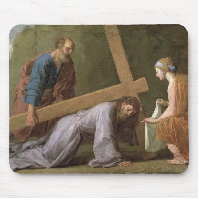Christ Carrying the Cross, c.1651 Mouse Pad (Front)