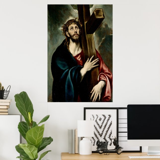 Christ Carrying the Cross (Light 1) Poster (Home Office)