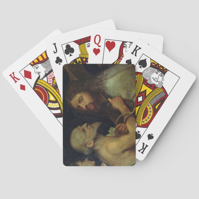 Christ Carrying the Cross Playing Cards (Back)
