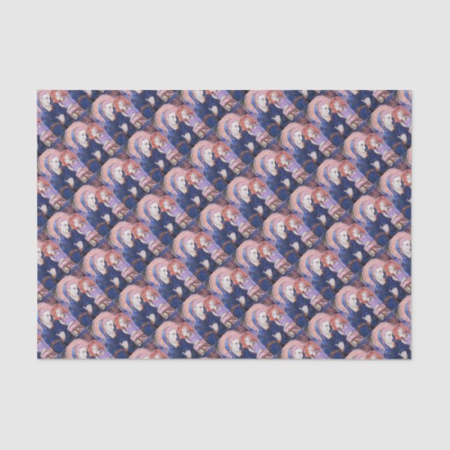 Christ Child Looking at Mary Tissue Paper (Front)