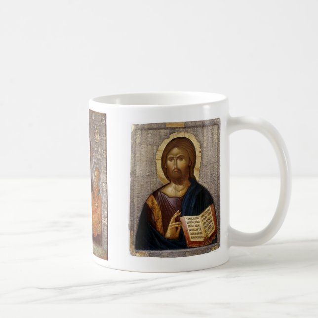 Christ, Christ, Theotokos Coffee Mug (Right)
