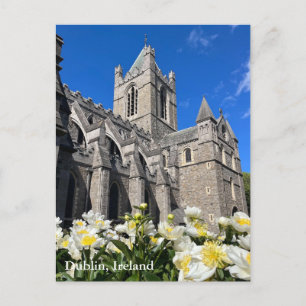 Christ Church in Dublin, Ireland  Postcard