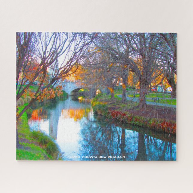 Christ Church New Zealand Jigsaw Puzzle (Horizontal)