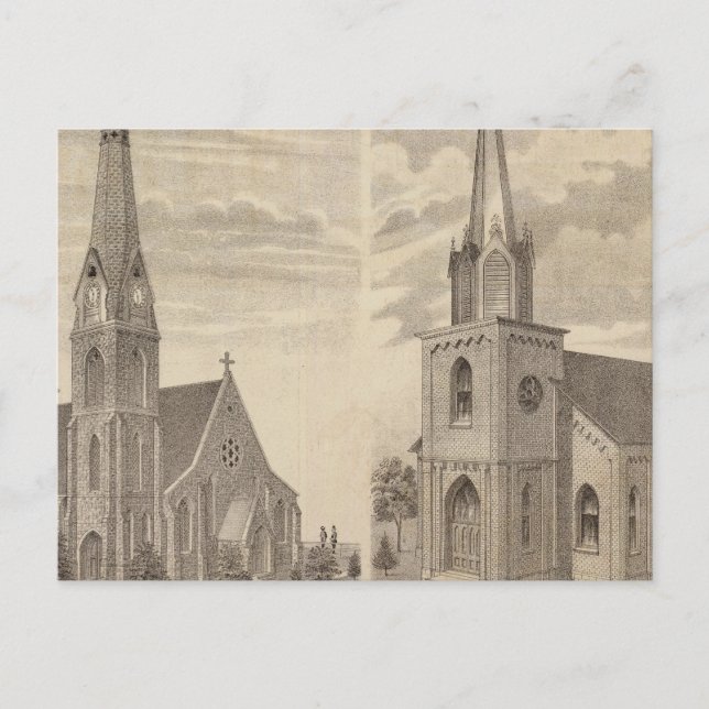 Christ Church, Red Wing, Minnesota Postcard (Front)