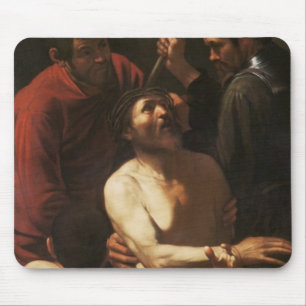 Christ Crowned by Thorns, c.1602 Mouse Pad