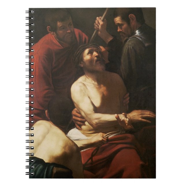 Christ Crowned by Thorns, c.1602 Spiral Notebook (Front)