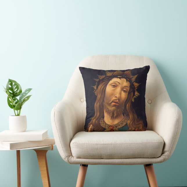 Christ Crowned with Thorns by Sandro Botticelli Cushion (Chair)